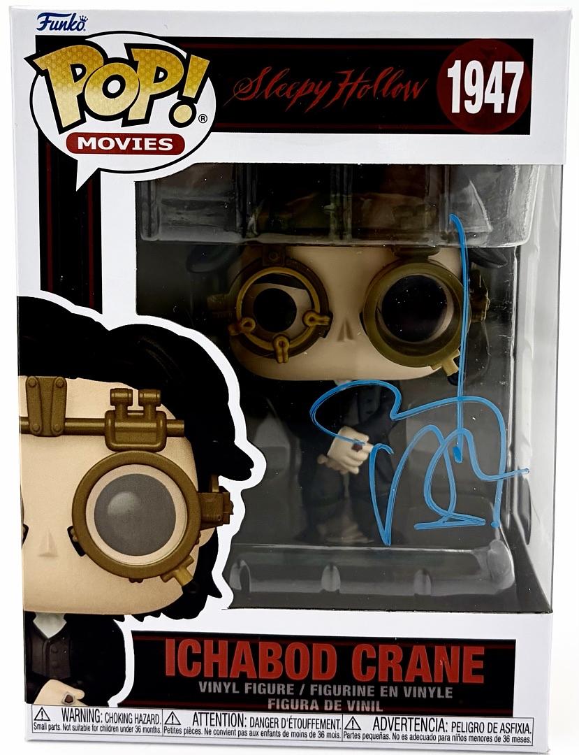 Johnny Depp Signed "Ichabod Crane" Funko #1947 (Sleepy Hollow) *RARE* Beckett COA